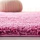 Modern Pink Plush Home Carpet